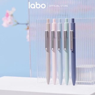 Bút Mực Gel Kaco Midot Metal Clip Ngòi 0.5 Mực Đen Labo Vỏ Màu Pastel