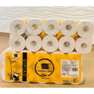   GIÁ SỈ  COMBO 5 LỐC 50 CUỘN  KHĂN GIẤY CUỘN HOÀNG LONG SIPIAO 