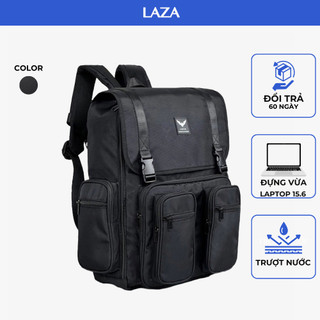  Balo LAZA Simple Backpack 500 - Hàng thiết kế cao cấp trượt nước - Bảo hành trọn đời 