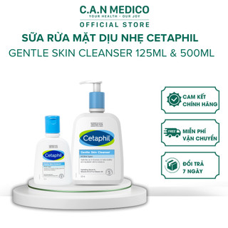 Sữa rửa mặt dịu nhẹ Cetaphil gentle skin cleanser 125ml & 500ml