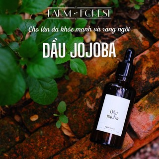 Dầu Jojoba 50ml - 100ml | Tinh Dầu Farm & Forest | Dầu Nền, Nguyên Liệu Mỹ Phẩm