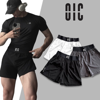 Quần short đùi thể thao nam OIC chất thun gió spandex co dãn 4 chiều chuyên tập gym, chạy bộ, đi chơi