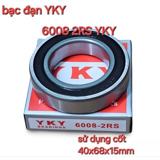 Bạc đạn 6008 2RS YKY (cốt 40x68x15mm)