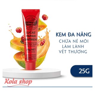 Kem đu đủ tự nhiên đa năng chính hãng Úc Lucas Papaw 25gr