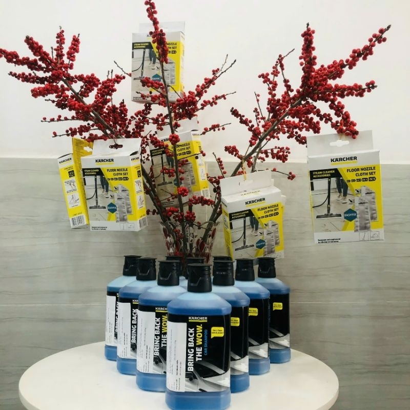 Nước rửa xe đa năng mạnh mẽ, bảo vệ thành phần của xe Karcher 3in1 RM610 - 1L  chính hãng.