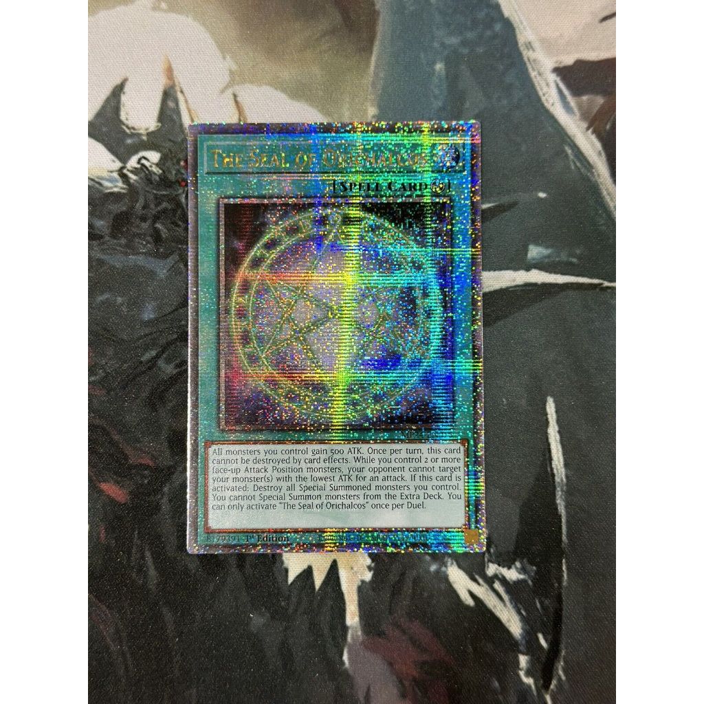 25th secret rare Lá Bài Phong Ấn Yugioh The Seal Of Orichalcos – Ultra - Tặng Bọc Bài Nhựa