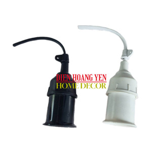 CHUÔI ĐUI ĐÈN E27 KÍN NƯỚC CÓ DÂY