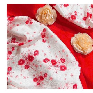 VẢI MAY ÁO DÀI hoa nhí cực xinh và duyên dáng mẫu mới nhất