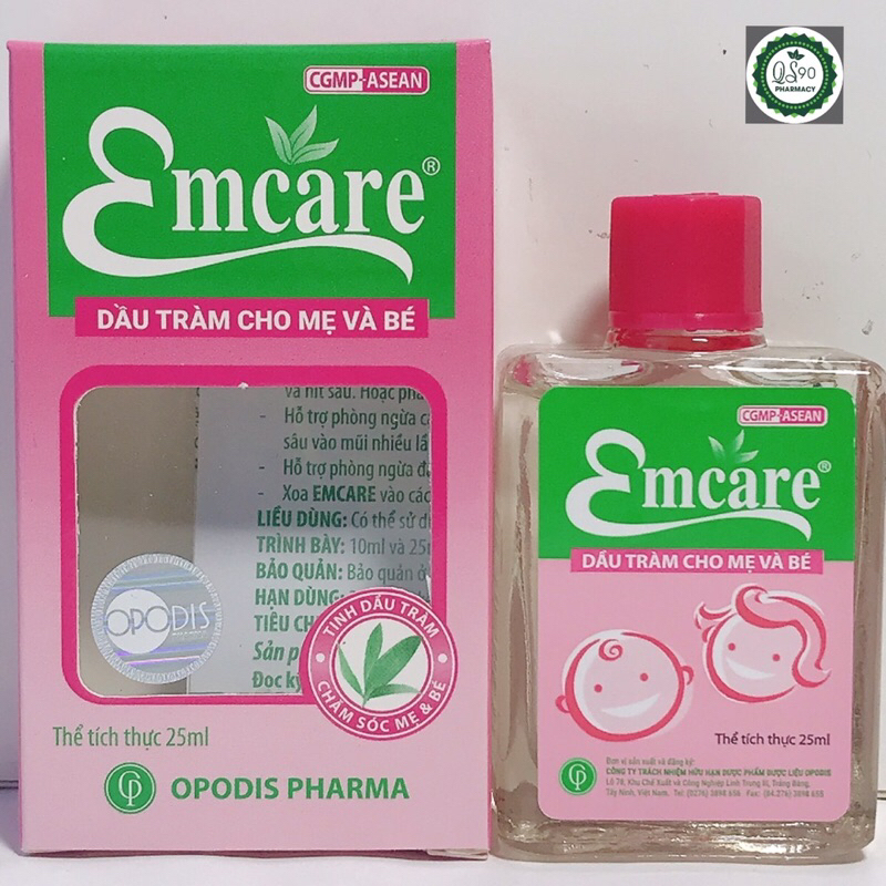 Dầu Tràm Cho Em Bé Emcare 1 chai 25ml