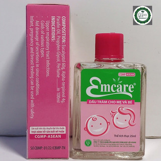 Dầu Tràm Cho Em Bé Emcare 1 chai 25ml