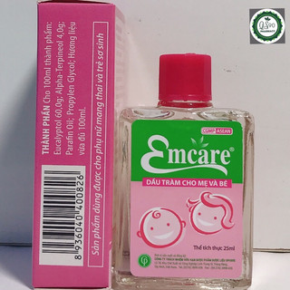 Dầu Tràm Cho Em Bé Emcare 1 chai 25ml