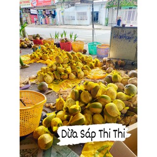 Combo 2 Dừa Sáp Loại 2 Size Lớn (Trái 1.1Kg-1.2Kg)