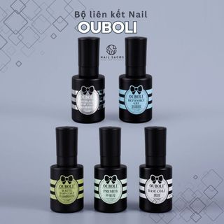  Base top cứng móng OUBOLI chính hãng 20ml - Sơn gel liên kết bền,top phủ bóng móng nail - Nail Sacos 