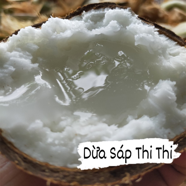 COMBO 2 DỪA SÁP LOẠI 1 ĐẶC RUỘT