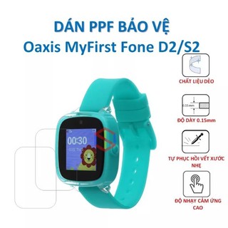 Dán ppf dẻo bảo vệ màn hình đồng hồ định vị trẻ em Oaxis MyFirst Fone D2/S2 NTS Shop
