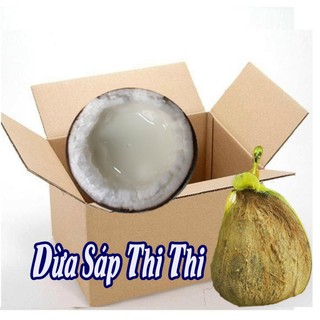 Dừa Sáp Thượng Hạng Loại 2 (Trái 800gr-1Kg)
