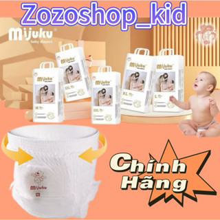 Tã bỉm quần MIJUKU siêu thấm hút size: S - M - L - XL - XXL - XXXL-4XL-5XL 100 miếng