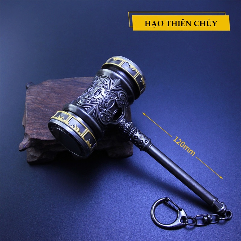[ Tặng đế ]Mô hình móc khóa Hạo Thiên chùy/ Phật nộ Đường Liên/ Nhân diện ma chu trong Đấu La Đại Lụ