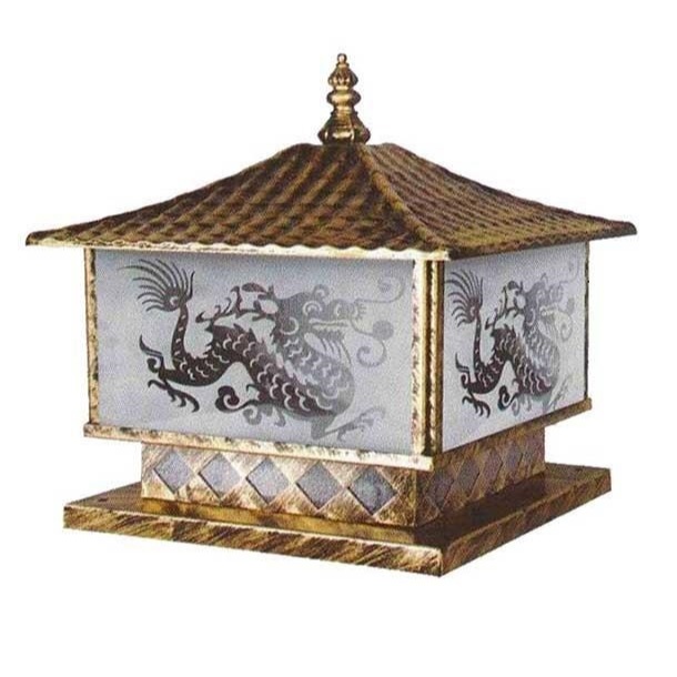 đèn trụ cổng D200