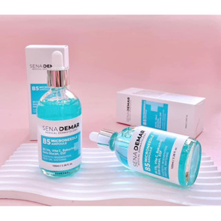  Serum sena demar B5 Microneedle Ampoule 50-100 ml hỗ trợ phục hồi dưỡng trắng cấp ẩm da sau peel lazer_senademar 