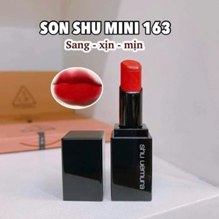  Son Shu Uemura Mini Size 1g Unbox Không Vỏ Hộp Màu Đỏ Thuần Ruby 