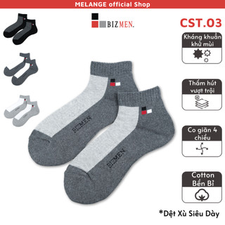  Tất nam xù siêu dày thể thao cổ trung cotton kháng khuẩn khử mùi Bizmen – CST.03 