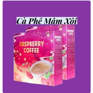 *Hộp 15 Gói Chính Hãng* Cà Phê Mâm Xôi Giảm Cân Raspbeery Coffe Hộp 15 gói