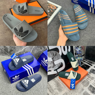 Dép nam adidas Mẫu mới nhất Hot 2025, Dép adidas đế cao su non Form dáng thể thao ( full size nam )