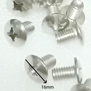 ỐC DÙ INOX ĐẦU LỚN - 6LY x 16x50 CON...