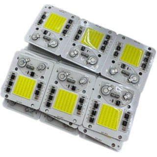 Mắt led cob 220v 50w , Mắt led cho đèn pha, cắm điện trực tiếp 220v