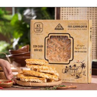 Cơm cháy ĐÁY NỒI cao cấp - Xách quà Đại Long Ninh Bình Vàng