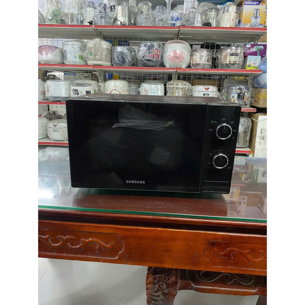 Lò vi sóng Samsung MS20A3010AL/SV 20 lít công suất 700w hàng chính hãng - Hàng trưng bày