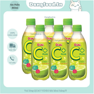  Nước Uống Có Ga Soda Chanh C+ Plus Oishi 350ml - Sản Phẩm Cam Kết Chất Lượng 100% 