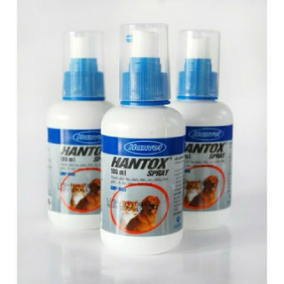 HANTOX Dạng xịt - Diệt bọ chét chấy rận chó mèo 300ml