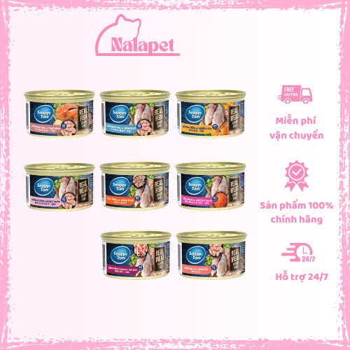 Thùng 24 lon pate Snappy Tom Premium 85g