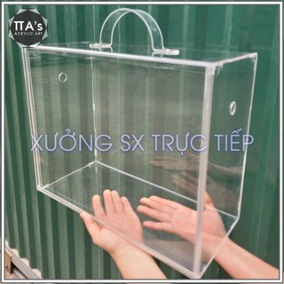  HỘP VALI MICA TRONG SUỐT QUAI TRÒN HỘP HOA HỘP QUÀ TẶNG HỘP QUÀ BIẾU CAO CẤP CÁC DỊP LỄ TẾT 