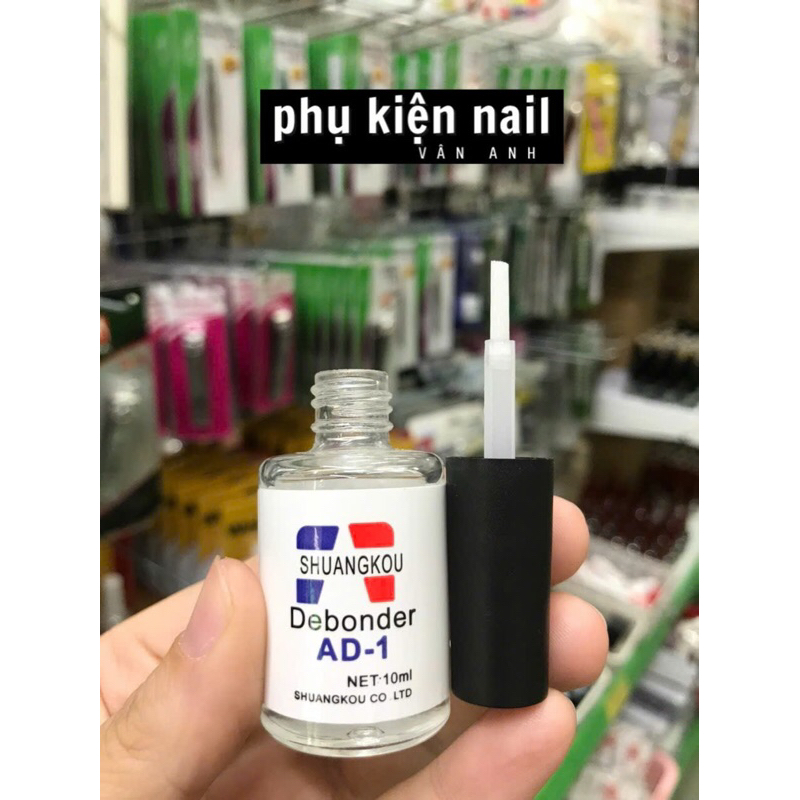 Nước sáng đá AD - Nước tháo móng nail 10ml