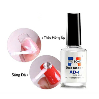 Nước sáng đá AD - Nước tháo móng nail 10ml