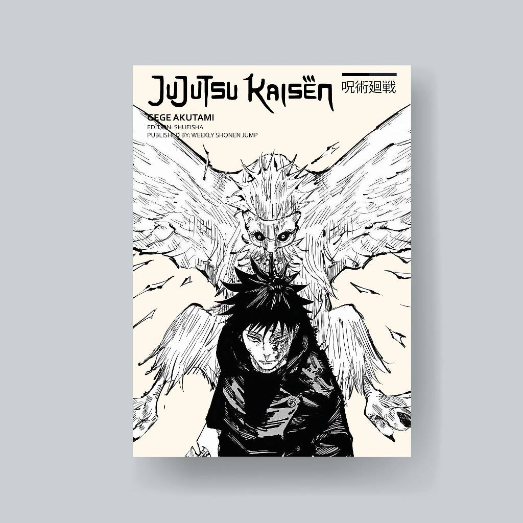 ⭐️FREESHIP ⭐️ Jujutsu Kaisen |  JJK Megumi Fushiguro Manga Poster - Tranh Decal Dán Tường - Ảnh Treo