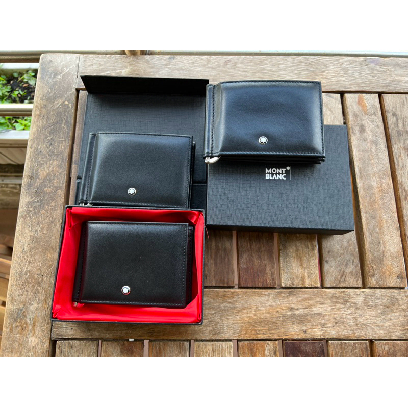 Ví MB Meisterstuck 6 CC Men's Leather Wallet With Money Clip