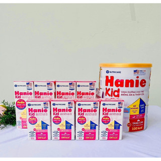 Thùng Sữa Bột Pha sẵn Hanie kid 180ml