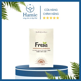 Viên Uống Chống Nắng Trắng Da Nội Sinh Fresa Whitening & Sunblock 90 Viên Nhật Bản