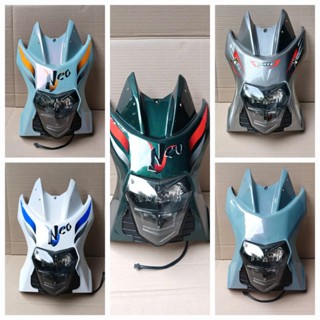  Mặt nạ to xe điện Xmen kèm đèn Zinpat+ giá đỡ đèn 