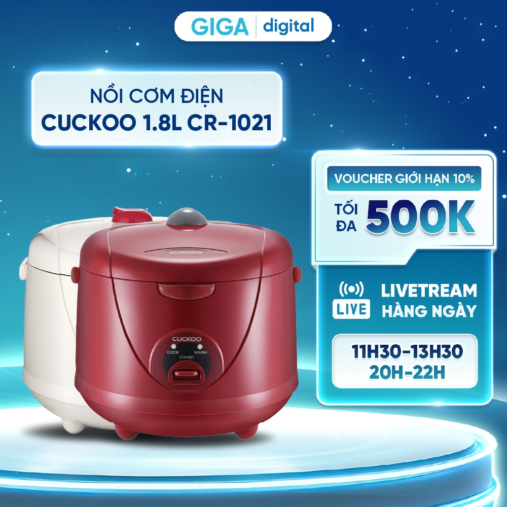 Nồi cơm điện Cuckoo 1.8 lít CR-1021