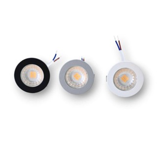 Đèn led mini 3W Âm trần Tủ rượu trưng bày, ánh sáng vàng 3000K
