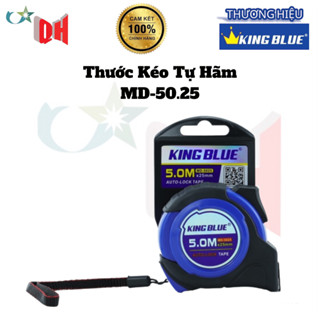 Thước Kéo Có Chế Độ Autolock (Tự Hãm), Có 2 Mặt Lỗ Ban, Khóa Chống Trượt Chắc Chắn KINGBLUE MD-50.25