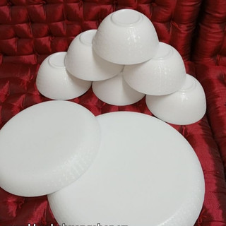 Bô chén dĩa thủy tinh opal Luminarc cao cấp - chén dĩa thủy tinh opal