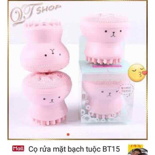 Cọ Rửa Mặt Và Masage Bạch Tuộc