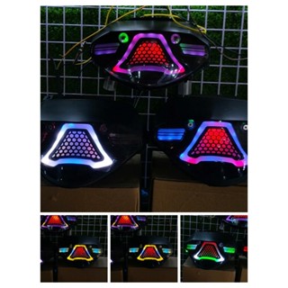 Đèn hậu sirius audi kiểu i8 ( chế mach i7)  gắn cho xe sirius 50-110 , kết nối chỉnh màu bằng  điện thoại, Kiểu TST