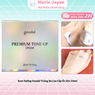  Kem Dưỡng Goodal Trắng Da Cao Cấp Ốc Sên Premium Snail Tone Up Cream - Hủ 30ml 
